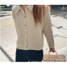 Autumn knitted cotton temperament commuter cardigan